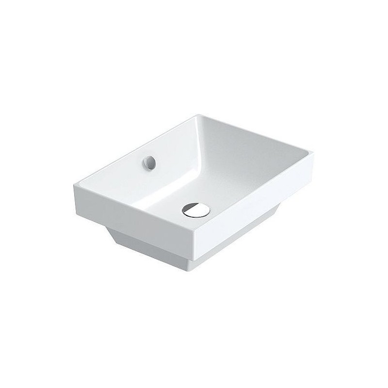 Catalano lavabo NEW ZERO 60X37 cm sans plage robinet coloris blanc
