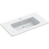 Lavabo ALANO 82x46 cm porcelaine coloris blanc