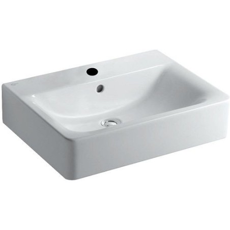 Ideal standard lavabo CONNECT 60 cm + 1 trou de robinet coloris blanc