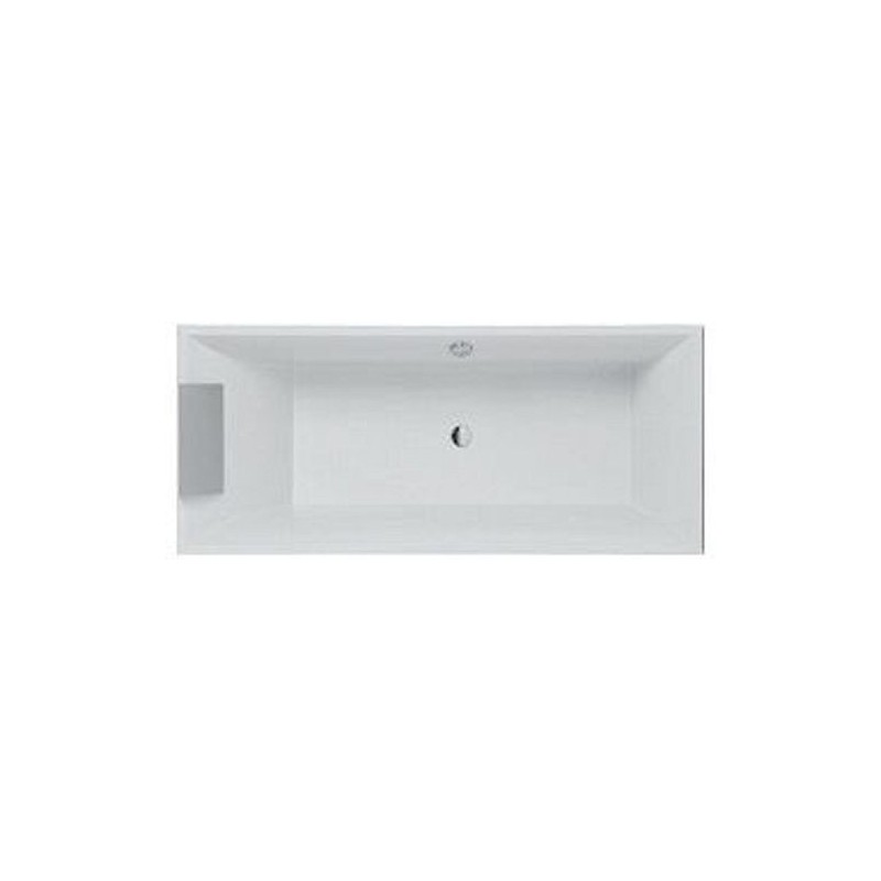 Villeroy & Boch bain quaryl SQUARO + pieds 170-75 cm coloris blanc