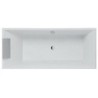 Villeroy & Boch bain quaryl SQUARO + pieds 170-75 cm coloris blanc