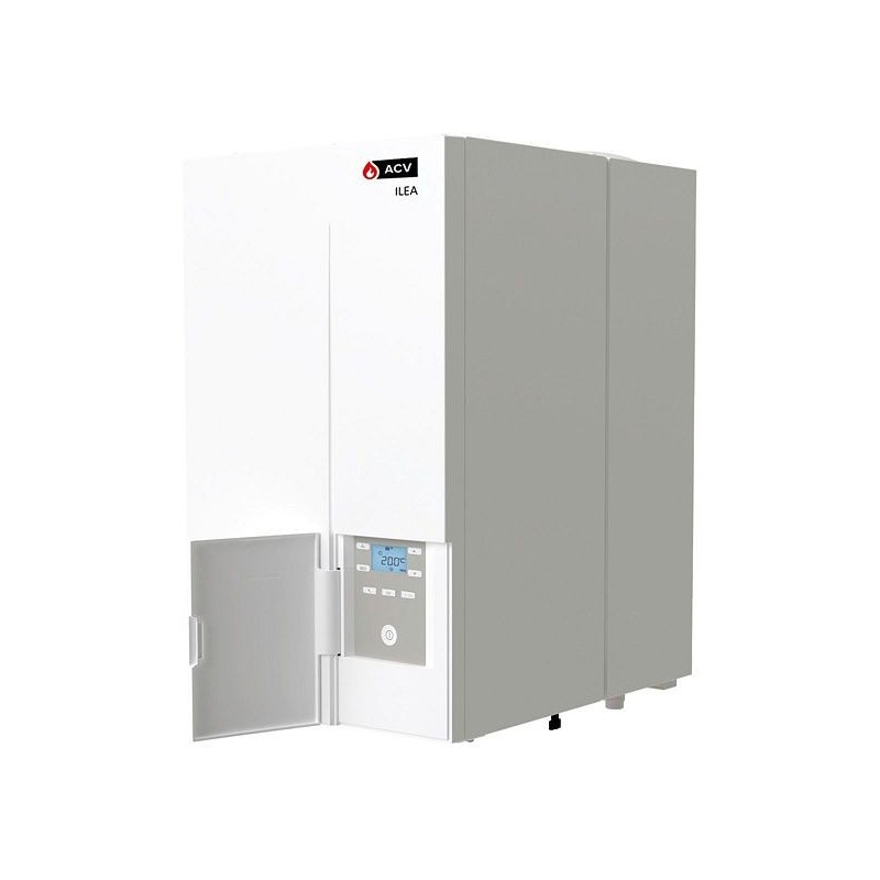 ACV chaudière murale à condensation avec boiler inox ILEA excellence HE 22/30 ERP CC A ERP EC A (XL)