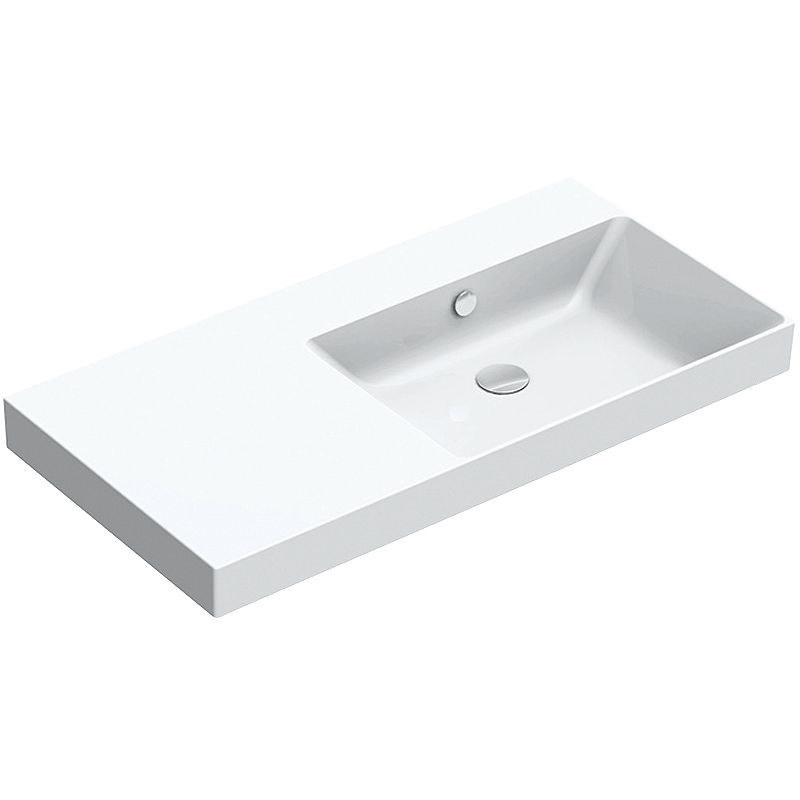 Catalano lavabo NEW ZERO 100x50 cm droite coloris blanc