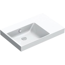 Catalano lavabo NEW ZERO 75X50 cm gauche coloris blanc