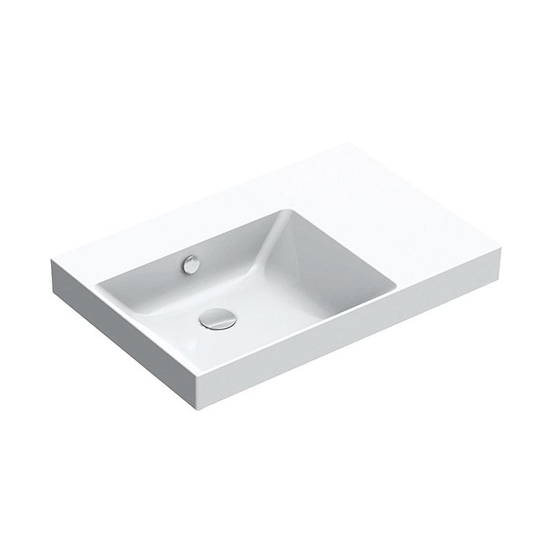 Catalano lavabo NEW ZERO 75X50 cm gauche coloris blanc