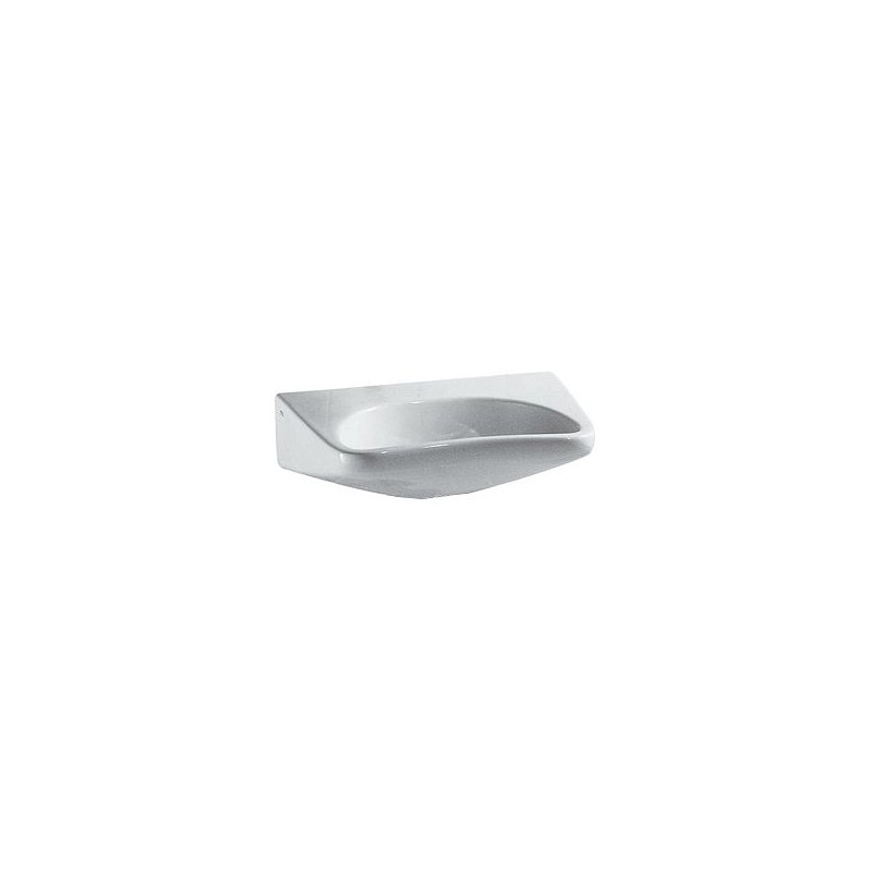 Geberit Lavabo paracelsus 640x490 sans trou robinet/trop-plein coloris blanc