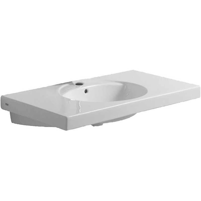 Geberit lavabo PRECIOSA 100 cm coloris blanc