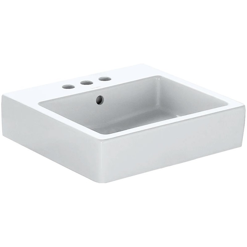 Duravit lavabo VERO 80 cm + 3 trous robinet coloris blanc