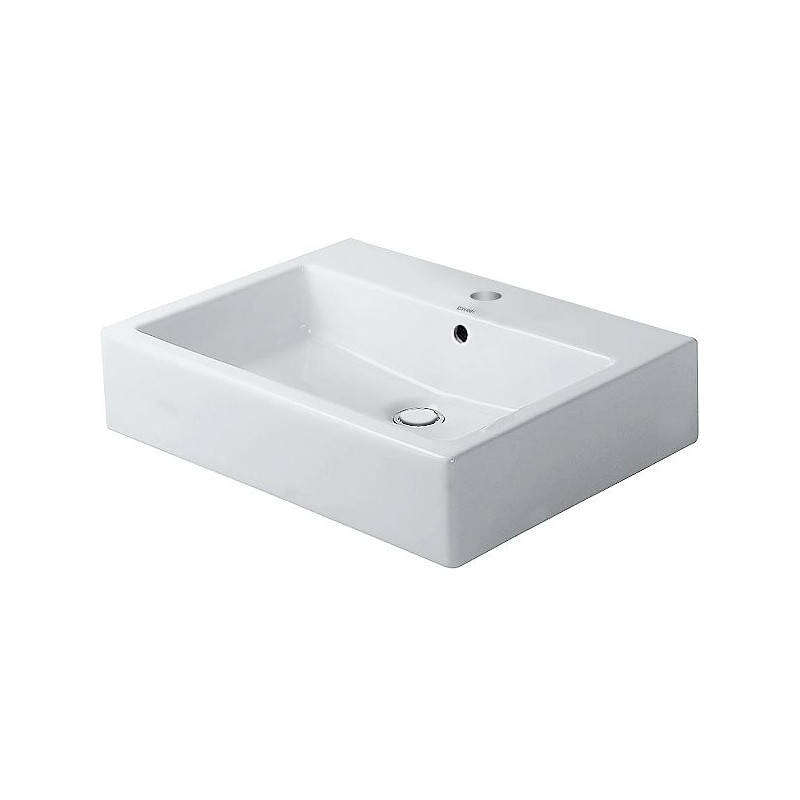 Duravit lavabo VERO 80 cm + trous robinet coloris blanc