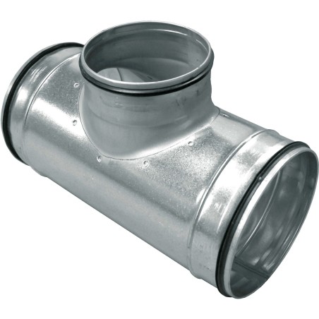 Galva T reduction pour canal de ventilation250-160-250mm