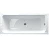 Duravit bain sans pieds D-CODE 150-75 cm coloris blanc centre