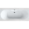 Villeroy & Boch bain quaryl OBERON 2.0 +pieds 180-80 cm coloris blanc