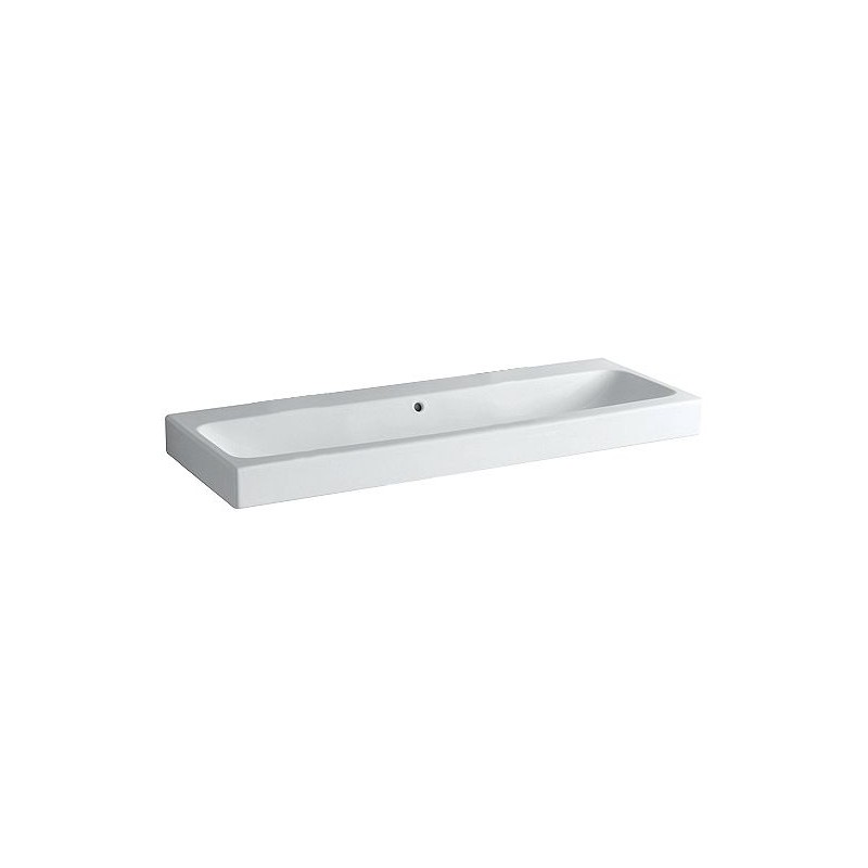 Geberit Lavabo ICON 120-48,5 cm sans trous robinet coloris blanc