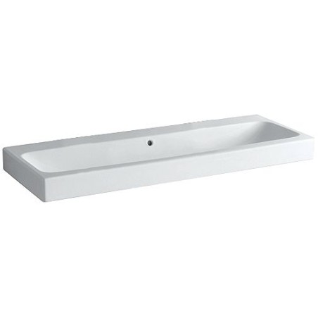 Geberit Lavabo ICON 120-48,5 cm sans trous robinet coloris blanc