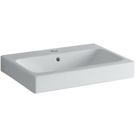 Geberit Lavabo ICON 90-48,5 cm sans trous robinet coloris blanc