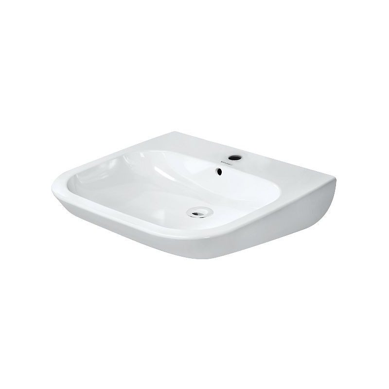 Duravit lavabo D-CODE Pmr avec trop-plein coloris blanc