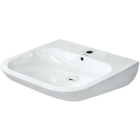 Duravit lavabo D-CODE Pmr avec trop-plein coloris blanc