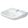 Duravit lavabo D-CODE Pmr avec trop-plein coloris blanc