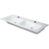 Duravit lavabo double ME STARCK 130-49 cm coloris blanc