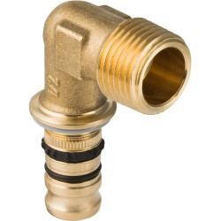 Geberit coude MEPLA 20MM-1/2"M