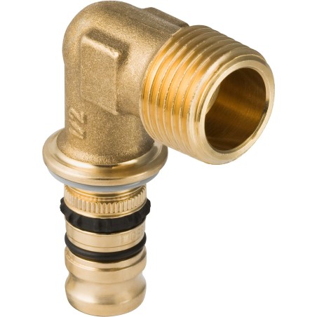 Geberit coude MEPLA 20MM-1/2"M