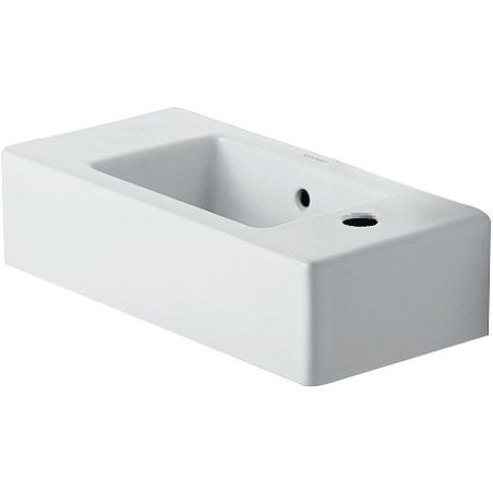 Duravit lave-mains VERO 50 cm trou robinet gauche coloris blanc