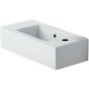 Duravit lave-mains VERO 50 cm trou robinet gauche coloris blanc