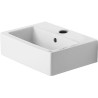 Duravit lave-mains VERO 45 cm + trou robinet et trop-plein coloris blanc