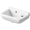 Duravit lave-mains STARCK 3 40 cm + trou robinet droite coloris blanc