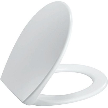 Pressalit siège WC D_600 softclose+ lift-off coloris blanc -inox