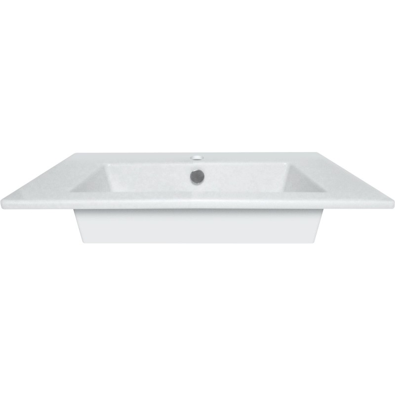 Tablette COMBO 1 lavabo sans trop-plein 70cm solidstone