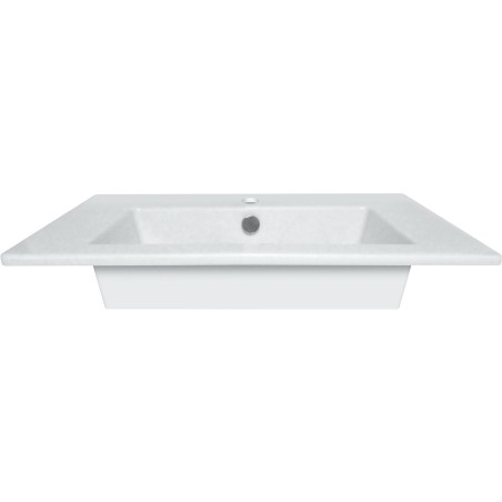 Tablette COMBO 1 lavabo sans trop-plein 70cm solidstone