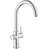 Grohe mitigeur cuisine Red duo FG + boiler m-size couleur chrome
