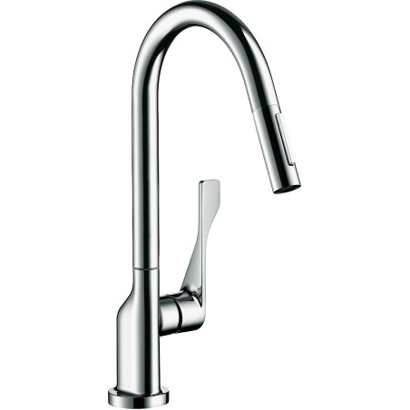 Axor mitigeur cuisine Citterio douche à main extractible 2-jets couleur chrome