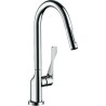 Axor mitigeur cuisine Citterio douche à main extractible 2-jets couleur chrome