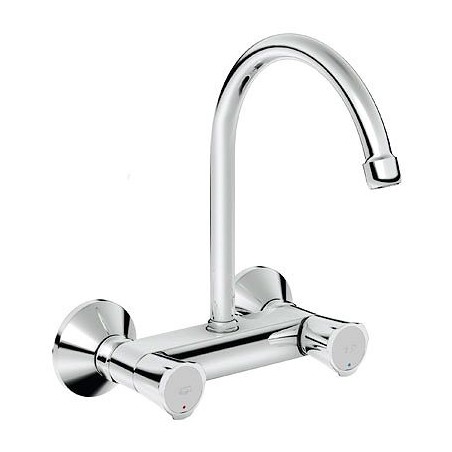 Grohe mitigeur cuisine Costa grohe saille 182 bec dessous couleur chrome