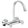 Grohe mitigeur cuisine Costa grohe saille 182 bec dessous couleur chrome