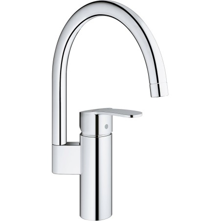 Grohe mitigeur cuisine Eurostyle bec haut couleur chrome