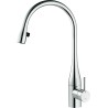 KWC mitigeur cuisine Eve douche à main extractible couleur chrome