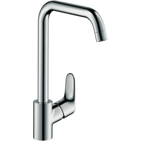 Hansgrohe mitigeur cuisine Focus bec haut couleur chrome