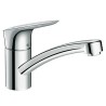 Hansgrohe mitigeur cuisine Logis 120 Ecosmart Ecosmart coldstart couleur chrome