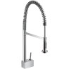 Hansgrohe mitigeur cuisine Starck semi-prof axor couleur chrome