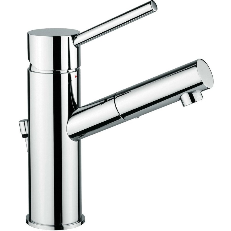 Paffoni mitigeur de lavabo Nordica vidage automatique couleur chrome