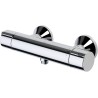 Oras mitigeur douche thermostat Cubista couleur chrome