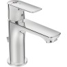 Ideal standard mitigeur lavabo Connect air IS grande coldstart vidage automatique couleur chrome