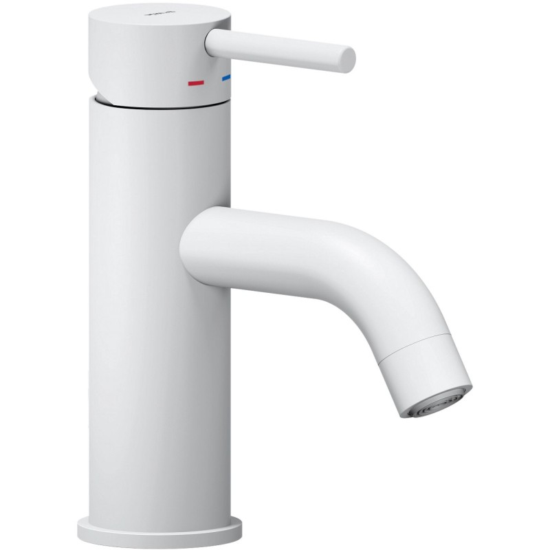 Nobili mitigeur lavabo Live vidage automatique couleur blanc mat