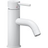 Nobili mitigeur lavabo Live vidage automatique couleur blanc mat