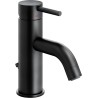 Nobili mitigeur lavabo Live vidage automatique couleur noir mat