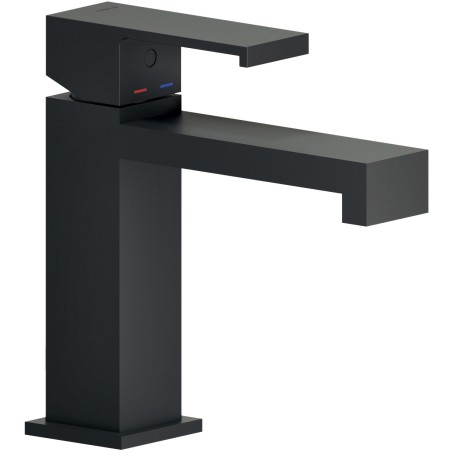 Nobili mitigeur lavabo Mia clic-clac couleur noir mat