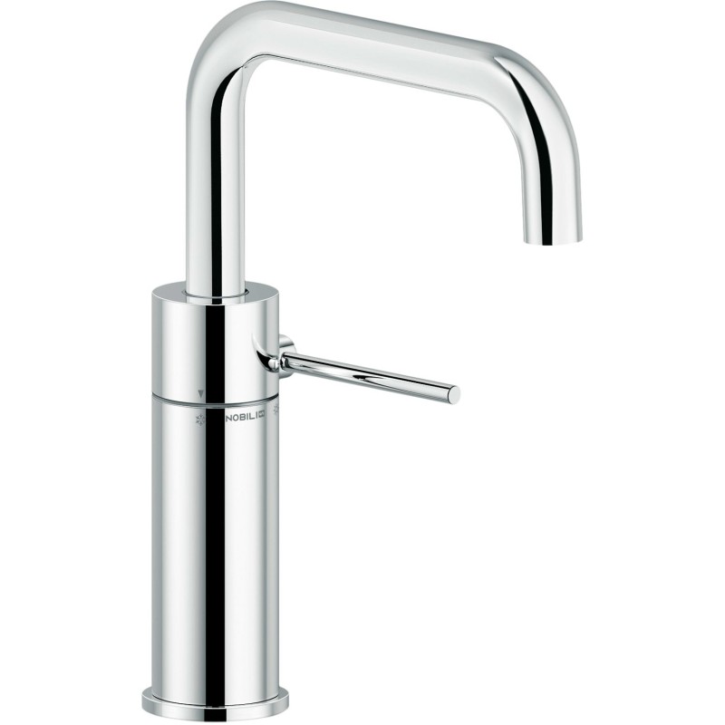 Nobili mitigeur lavabo Velis click-clic couleur chrome